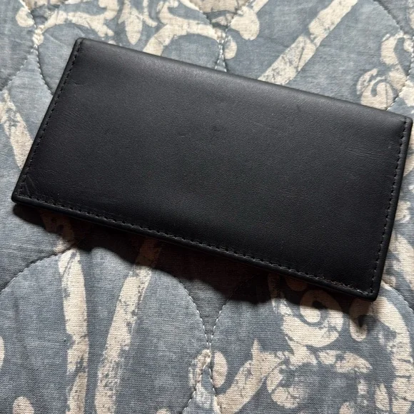 Harley Davidson leather check book cover & ID holder - Picture 4 of 4